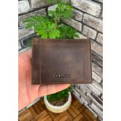 Guard Minimal Antik Kahve Deri Erkek Cüzdanı