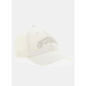 Guess Beyaz Erkek Logo Baskılı Şapka M6GZ08W2057-G018 Beyaz Şapka