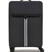 Guess P1402 Gri Napoli Travel Çekçekli Sert Valiz