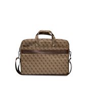 Guess Sıcak Damgalı 4g Üçgen Logolu Kahverengi 15-16"" Laptop Çantası