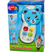 Gülce Design ZEY2023 Müzikli Telefon - Zeytoys Kız Erkek Çocuk Oyuncak Eğitici Oyuncaklar