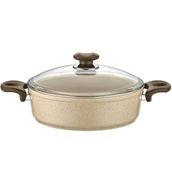 Gülsan Safran Granit 24 cm Basık Tencere