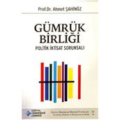 Gümrük Birliği ve Politik İktisadi Sorunsalı - Ahmet Şahinöz