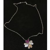 Gümüş 925 Ayar Yonca Kolye