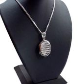 Gümüş Ayetel Kürsi Kolye