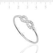 Gumush LR0461125 Gümüş Bayan Sonsuzluk Yüzük