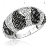 Gumush LR1480026 Gümüş Zirkon Taşlı Bombeli Bayan Yüzük