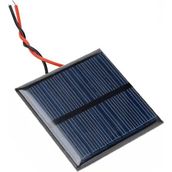 Güneş Paneli Solar Panel 6x6 cm 5.5 Volt 100 Ma 1 Adet Güneş Enerjisi Okul Sınıf Deney Çalı� - Çok Renkli