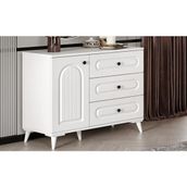 Guneystore Roma Komple Mdf Beyaz Şifonyer