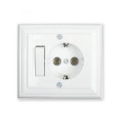 Günsan Elektrik 01151100-100716 Anahtarlı Topraklı Priz