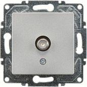 Günsan Elektrik Eqona Tekli Uydu Prizi Eko Gümüş Mekanizma