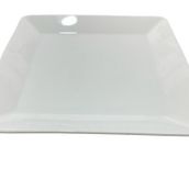 Güral Porselen 37 cm Krem Düz Tabak