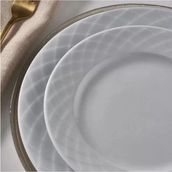 Güral Porselen Alfa Düz Beyaz Tabak 20 cm 6'lı - Belirtilmemiş