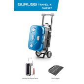 Guruss Travel-X Mavi Taşınabilir Tam Set Mangal