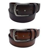 Gutiero Erkek Deri Kemer 2'li Kahverengi Taba Dikişli 4 cm 125 CM gutieroNM-669