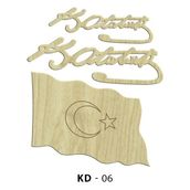 Güven Sanat 5753599 KD06 Ahşap Lazer Kesim