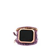 Gwelry Emily Wrap 38/41 mm Apple Watch Uyumlu Mor Kadın Akıllı Saat Kordon