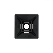 Gwest 1516 HW-4AB 28x28 mm Siyah Yapışkanlı Kroşe
