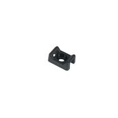 Gwest 16x10x5 mm Siyah 50 Adet Vidalı Kroşe