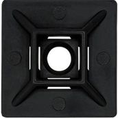 Gwest HW-4AB 28x28 100 Adet Siyah Yapışkanlı Kroşeler