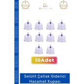 #Hacamatkupası Kaliteli Vakumlu Dayanıklı Tıbbi Steril Büyük Boy Sırt 7 Numara Hacamat Kupası 10 Adet