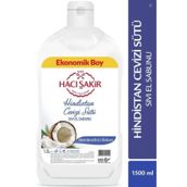Hacı Şakir 1500 ml Hindistan Cevizi Nemlendirci Sıvı El Sabunu