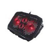 Hadron HD2008 Mavi 4 Fanlı Led Işıklı Notebook Soğutucu