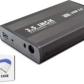 Hadron HDX1756 USB 3.0 Sata 3.5 inç Metal Kasa Siyah Hard Disk Kutusu