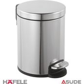 Hafele Comfy 5 lt Parlak Krom Pedallı Çöp Kutusu
