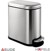 Hafele Helix 5 lt Parlak Krom Pedallı Çöp Kutusu