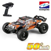 HAIBOXING RC 1/12 901 Firebolt 50+KM/H Sürat 4X4 Uzaktan Kumandalı RC Model Araba RTR Elektrik 4WD Offroad Truck Turuncu