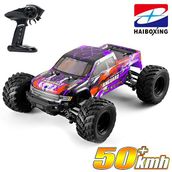 Haiboxing RC 1/12 903 Vanguard 50+ Km/H Sürat 4x4 RTR Elektrikli 4WD Offroad Truck Mor Uzaktan Kumandalı RC Model Araba