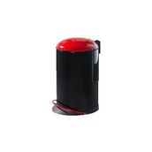 Hailo Topdesign Siyah-Kırmızı 16 L Çöp Kovası
