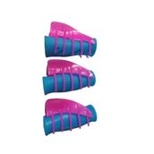 Hair Clips Hair Roller Silikon Bigudi 12 Li 7x3 Cm Renkli