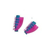 Hair Clips Hair Roller Silikon Bigudi 7x2cm 12 Li Renkli