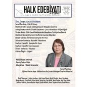 Halk Edebiyatı Dergisi: 65 Mart - Nisan 2025