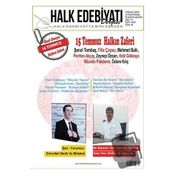 Halk Edebiyatı Dergisi Sayı: 14 Eylül-Ekim