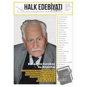 Halk Edebiyatı Dergisi Sayı: 2 Eylül-Ekim 2014