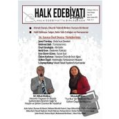Halk Edebiyatı Dergisi Sayı: 36 Mayıs-Haziran 2020
