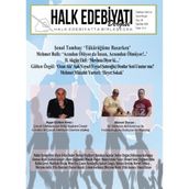 Halk Edebiyatı Dergisi Sayı: 38 Eylül-Ekim 2020
