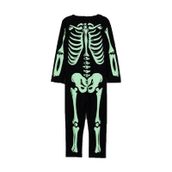 Halloween Çocuk İskelet Fossorlu Kostüm 3-4 Yaş