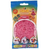 Hama 1000'lik Şeffaf Pembe Midi Boncuk