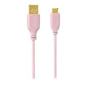 Hama HM.135787 Pembe 0.75 m USB-C Flexi Kablo