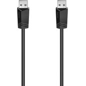 Hama HM.200601 USB 2.0 A Fiş - A Fiş 1.8 m Siyah USB Kablo