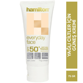 Hamilton Everyday Face 75 gr Spf50+ Yüz İçin Güneş Kremi