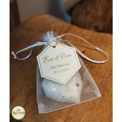 Han Crafts Dekoratif Hediyelik Kokulu Kalp Mum Düğün, Nişan, Kına, Mevlüt, Baby Shower Hediyeliği - 20 Adet