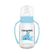 Hanymish 125 ml Silikon Emzikli Kulplu PP Biberon