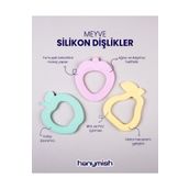 Hanymish Meyve Silikon Diş Kaşıyıcı