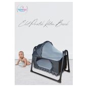 Happy Baby Elit Pratik Keten Beşik - Portatif - Sallanır - Oyuncaklı - Anne Yanı - Bebek Besik