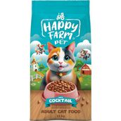 Happy Farm Kokteyl 15 kg Yetişkin Kuru Kedi Maması